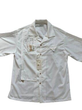 Official Genshin Impact Tighnari Impression Shirt White XL NWT Collar Button Up